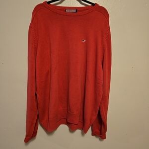 Vineyard Vines Men's Cotton Long Sleeve Sweater PINK  XXL